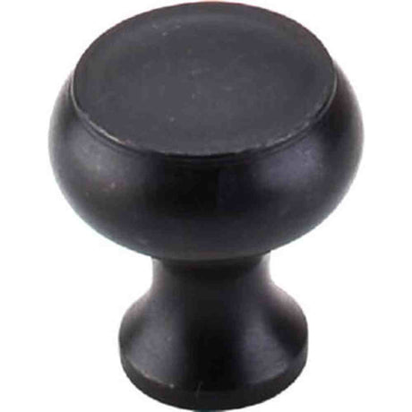 Top Knobs M608 patina black cabinet knob