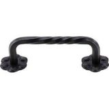 Top Knobs M647 patina black cabinet pull