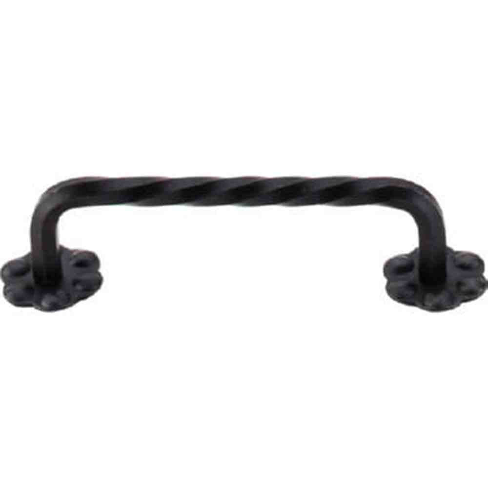 Top Knobs M650 patina black cabinet pull