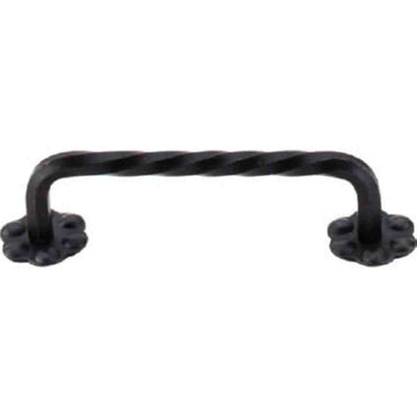 Top Knobs M650 patina black cabinet pull