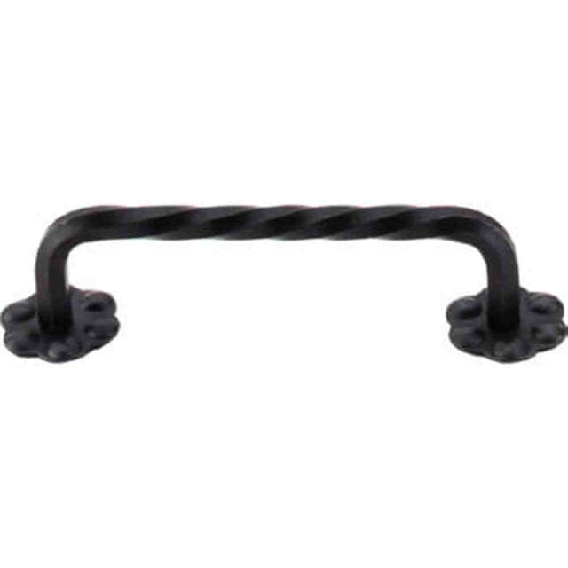 Top Knobs M650 patina black cabinet pull