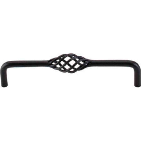 Top Knobs M656 patina black cabinet pull