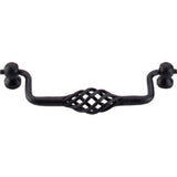 Top Knobs Twisted Wire Drop Cabinet Pull 5-1/16" Center to Center, front view