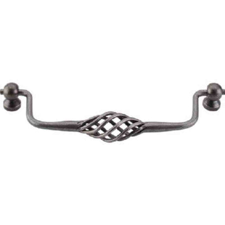 Top Knobs M661 pewter cabinet drop bail pulls