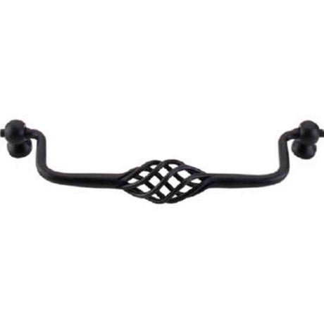 Top Knobs M662 patina black cabinet drop bail pulls
