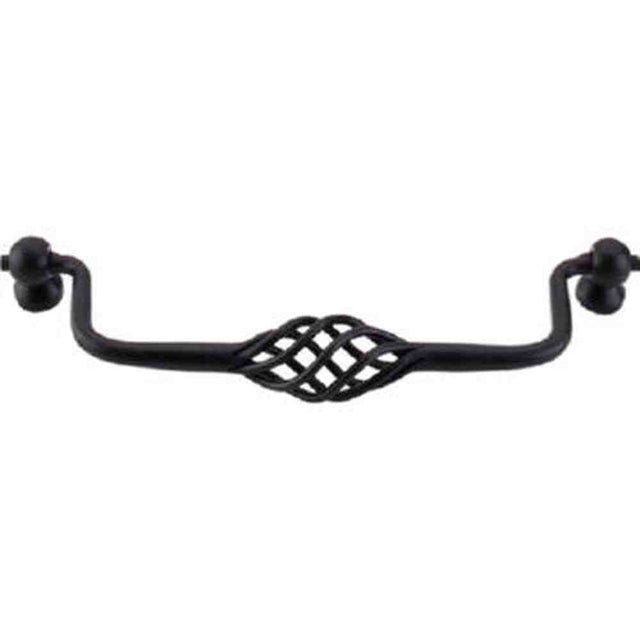 Top Knobs M662 patina black cabinet drop bail pulls