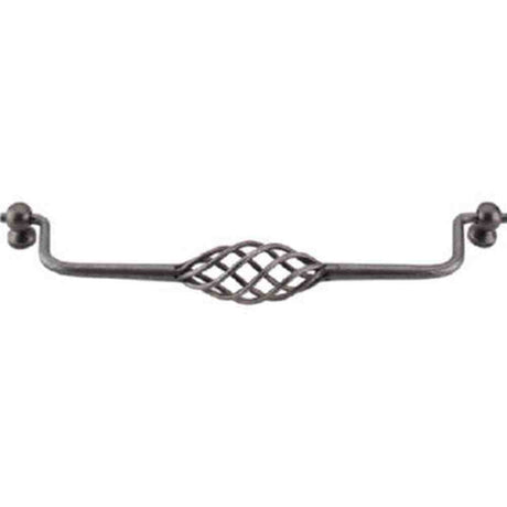 Top Knobs M664 pewter cabinet drop bail pulls