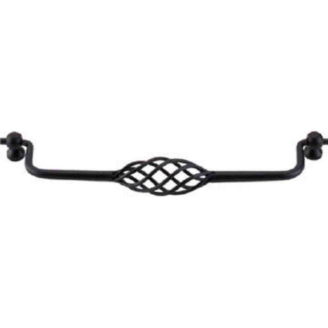 Top Knobs M665 patina black cabinet drop bail pulls