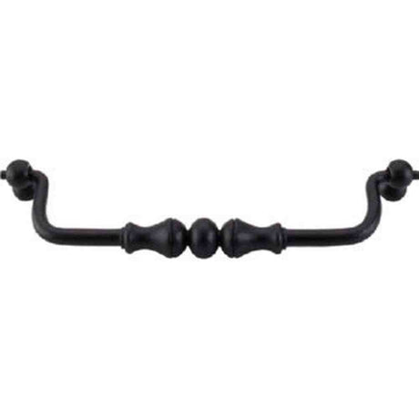 Top Knobs M680 patina black cabinet drop bail pulls