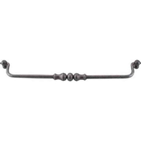Top Knobs M685 pewter cabinet drop bail pulls
