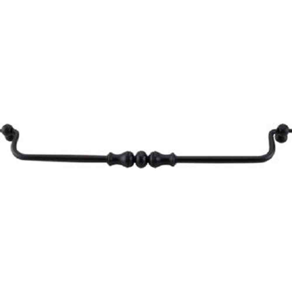Top Knobs M686 patina black cabinet drop bail pulls