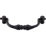 Top Knobs M689 patina black cabinet drop bail pulls
