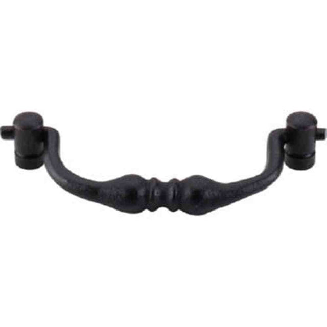 Top Knobs M689 patina black cabinet drop bail pulls