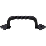 Top Knobs M692 patina black cabinet pull