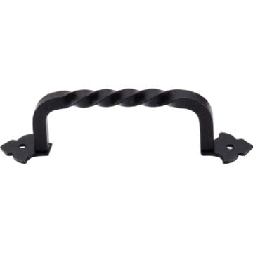 Top Knobs M695 patina black cabinet pull