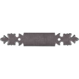Top Knobs M697 pewter cabinet backplates