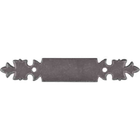 Top Knobs M697 pewter cabinet backplates