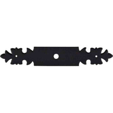 Top Knobs M701 patina black cabinet backplates