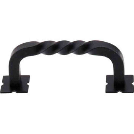 Top Knobs M710 patina black cabinet pull