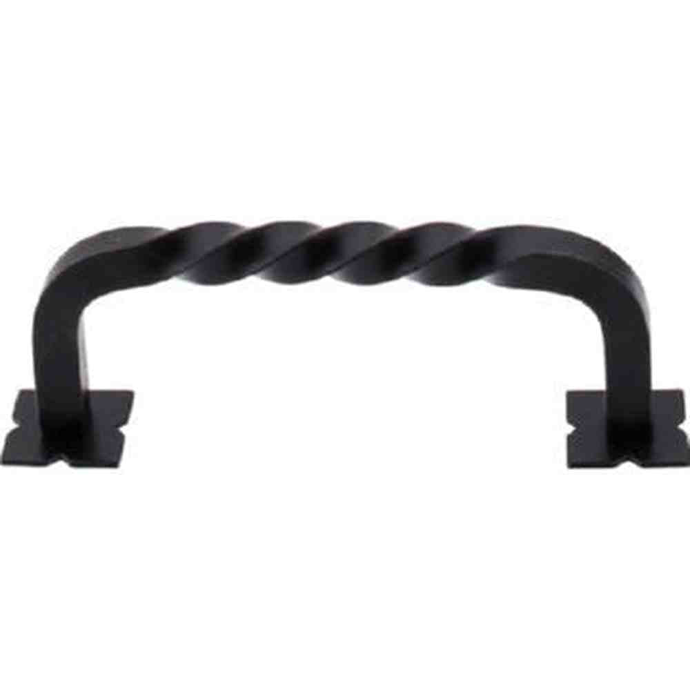 Top Knobs M713 patina black cabinet pull
