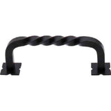Top Knobs M713 patina black cabinet pull