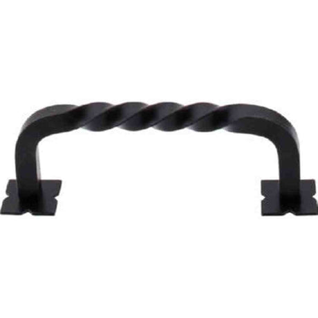 Top Knobs M713 patina black cabinet pull