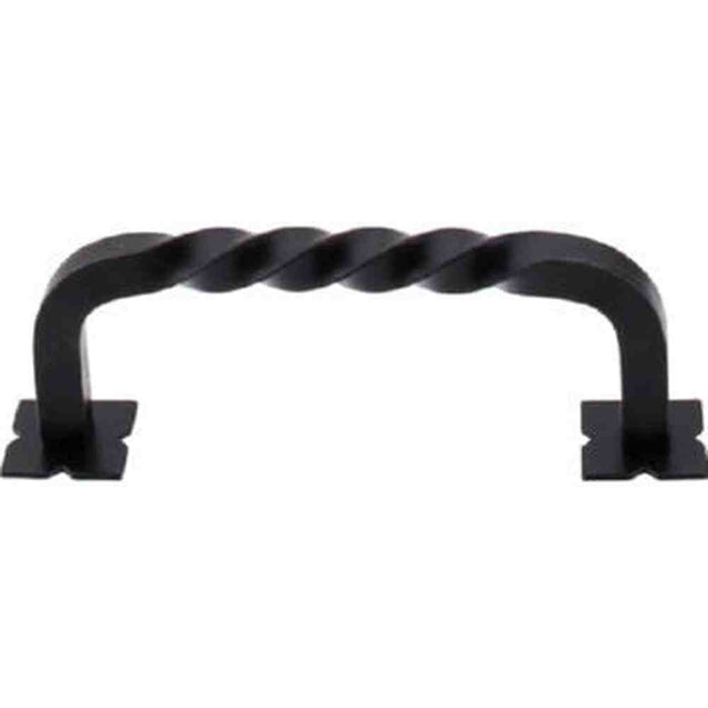 Top Knobs M713 patina black cabinet pull