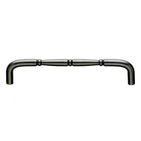 Top Knobs M720-18 pewter antique cabinet pull / appliance pull