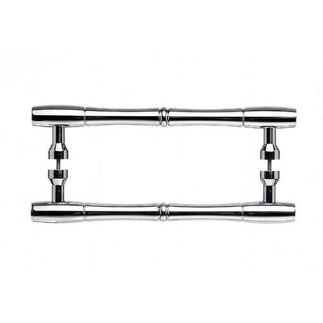 Top Knobs M721-8 PAIR polished chrome door pull