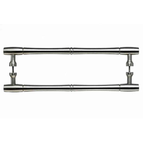 Top Knobs M723-18 PAIR brushed satin nickel door pull