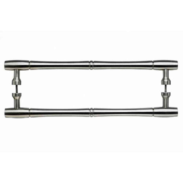 Top Knobs M723-18 PAIR brushed satin nickel door pull