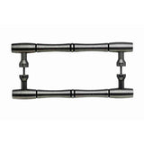 Top Knobs M727-8 PAIR pewter antique door pull