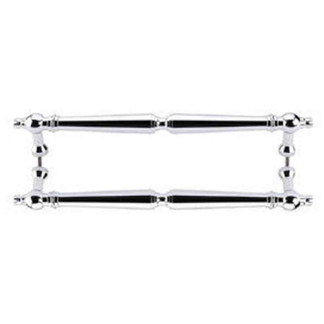 Top Knobs M728-12 polished chrome cabinet pull / appliance pull