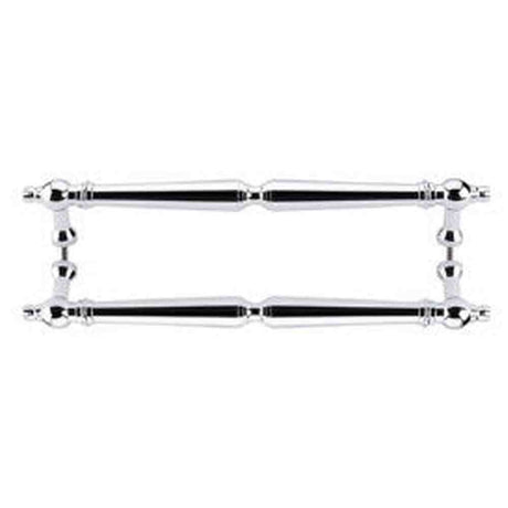 Top Knobs M728-18 polished chrome cabinet pull / appliance pull