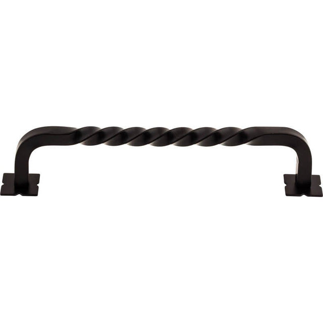 Top Knobs M737 patina black cabinet pull