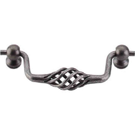 Top Knobs M742 pewter cabinet drop bail pulls
