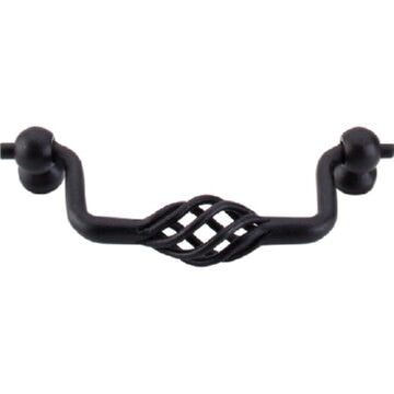 Top Knobs M743 patina black cabinet drop bail pulls