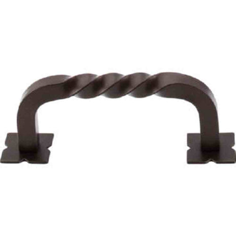 Top Knobs M783 oil rubbed bronze square cabinet pull
