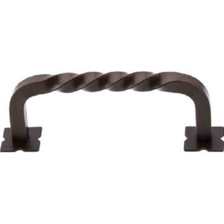 Top Knobs M784 oil rubbed bronze square cabinet pull