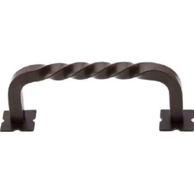 Top Knobs M784 oil rubbed bronze square cabinet pull