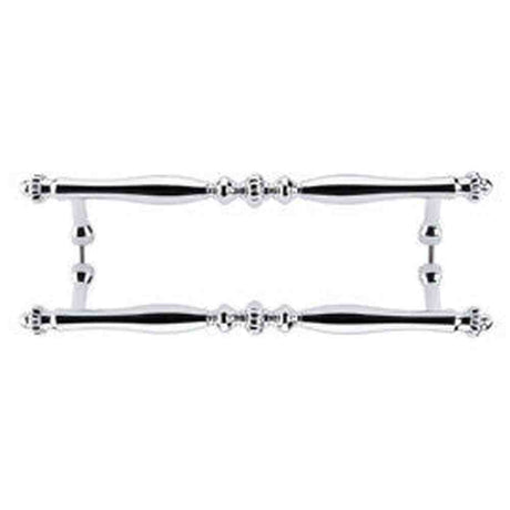 Top Knobs M806-12 polished chrome cabinet pull / appliance pull
