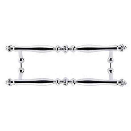 Top Knobs M806-18 polished chrome cabinet pull / appliance pull
