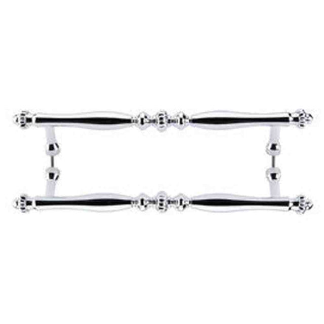 Top Knobs M806-18 polished chrome cabinet pull / appliance pull