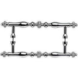 Top Knobs M806-8 PAIR polished chrome door pull