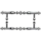 Top Knobs M806-8 PAIR polished chrome door pull