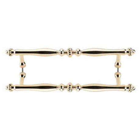Top Knobs M807-12 polished brass cabinet pull / appliance pull