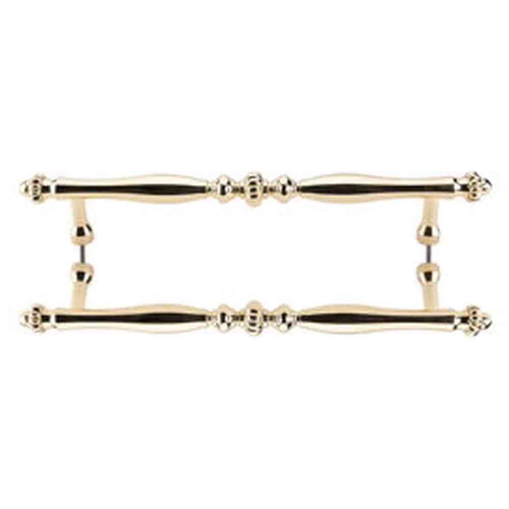 Top Knobs M807-18 polished brass cabinet pull / appliance pull