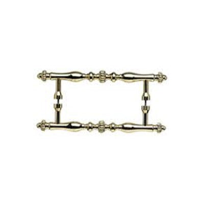 Top Knobs M807-8 PAIR polished brass door pull