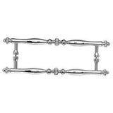 Top Knobs M808-12 PAIR brushed satin nickel door pull