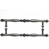 Top Knobs M812-12 PAIR pewter antique door pull